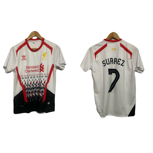 Liverpool 2013-14 Away Suarez Retro - P32 - Ms Retro Store