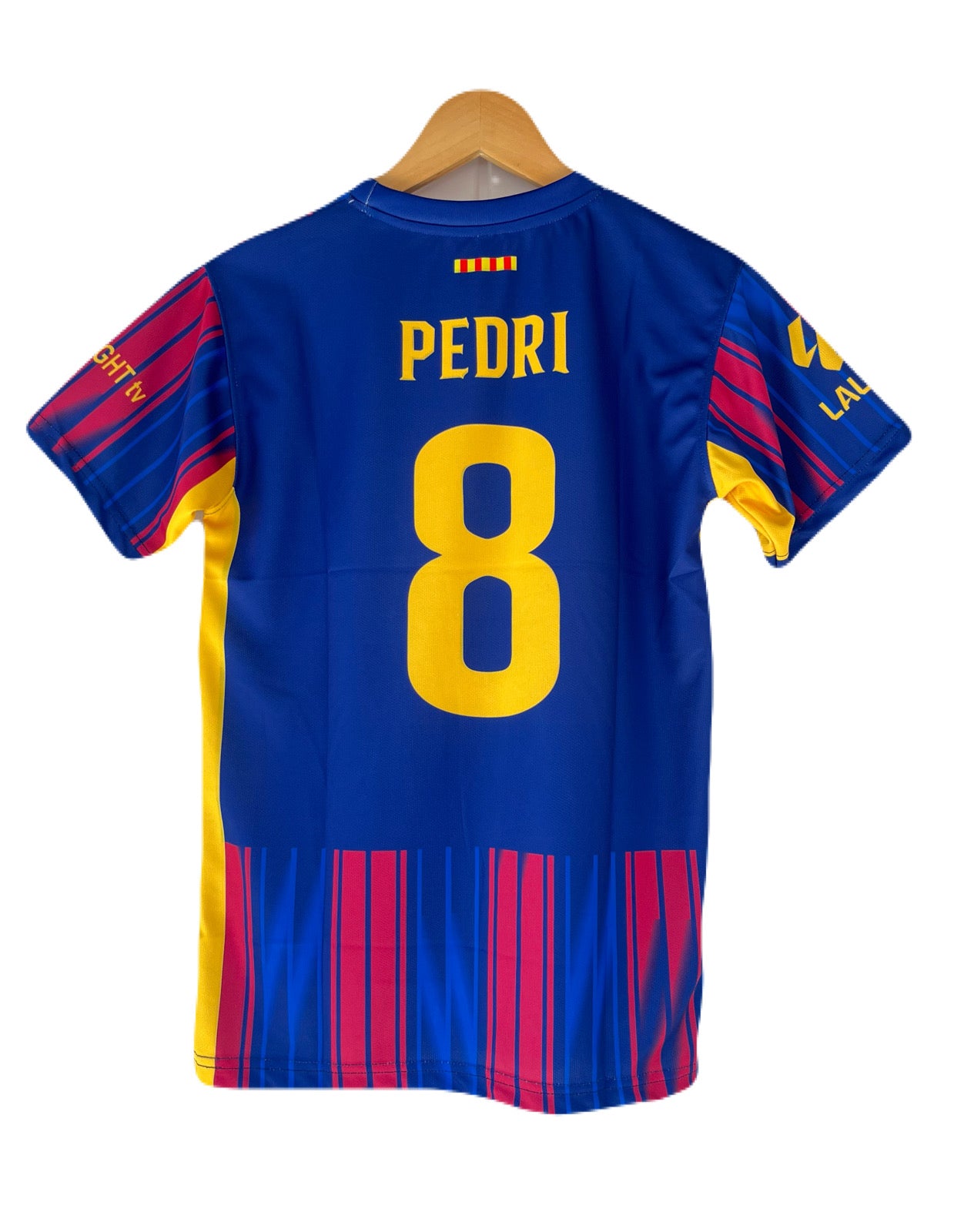 Barcelona 2025/26 Pedri Special Edition Half Sleeve Sublimation Jersey -P1184  Ms Retro Store