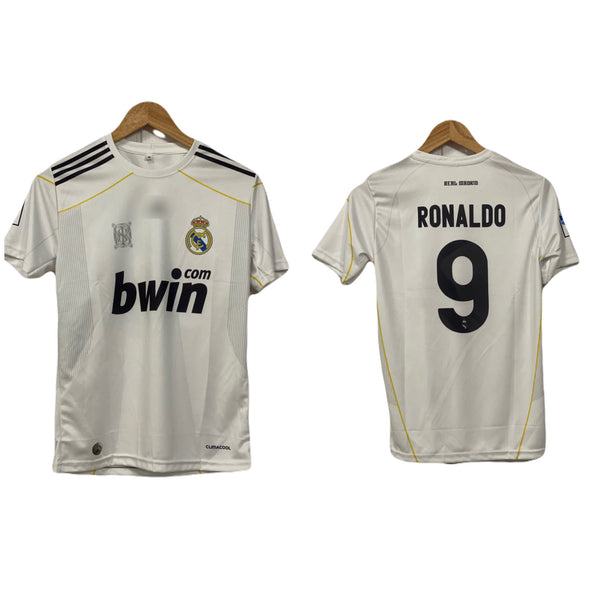 Real Madrid 2009/10 Home kit Ronaldo - P97 - Ms Retro Store