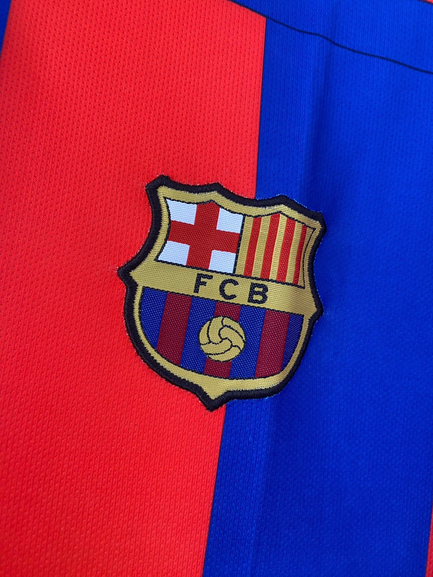 Messi barcelona Half Sleeve embroidery jersey - P2175