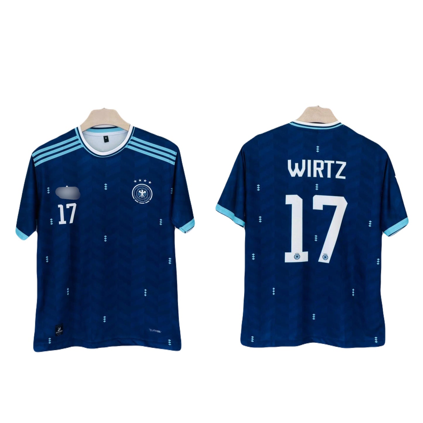 Germany 2026 World Cup Away wirtz Half Sleeve Sublimation Jersey - P1415 Ms Retro Store