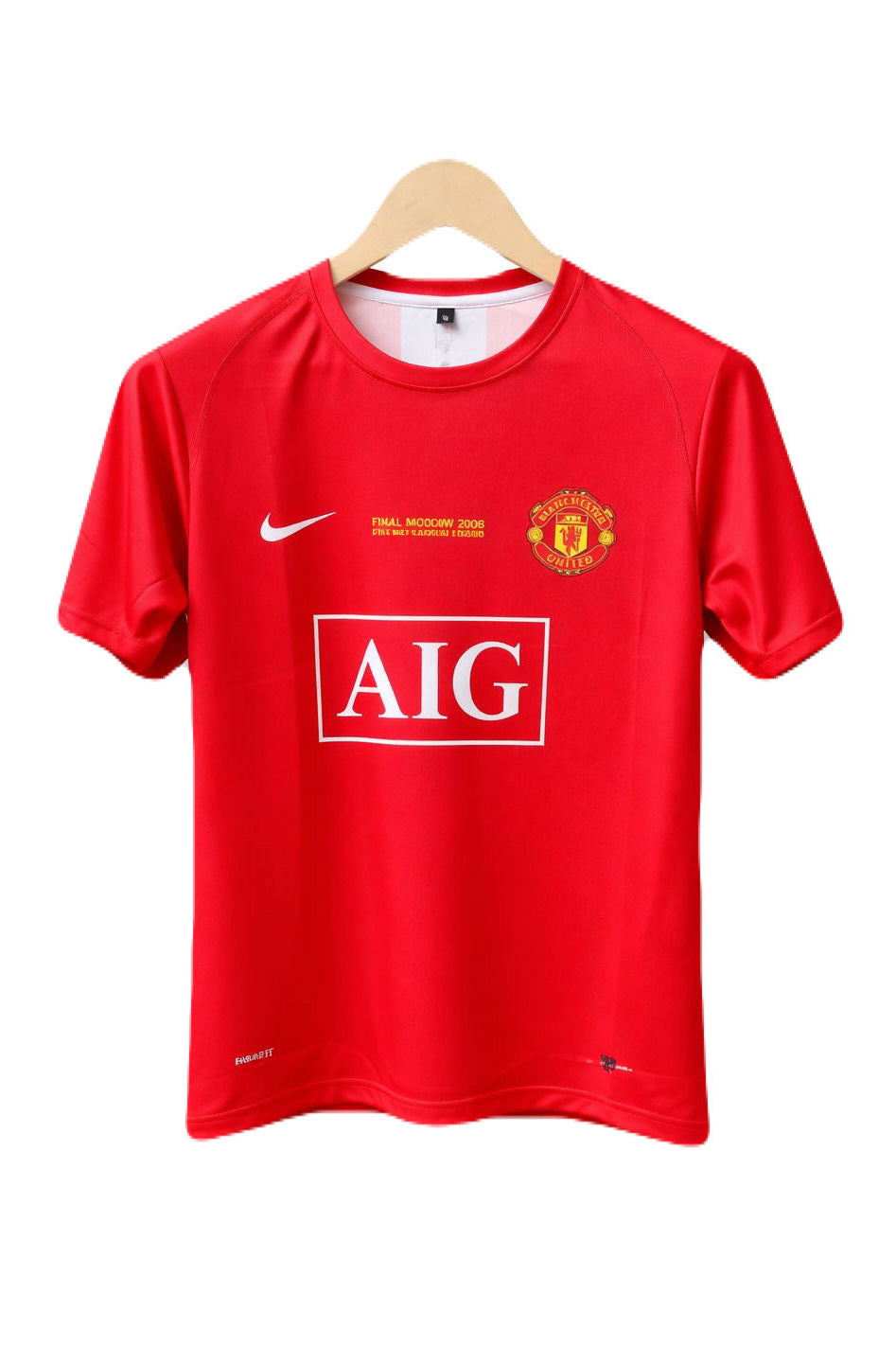 Manchester United Ronaldo 2008 ucl final edition Half sleeve  - P1327 ms retro store