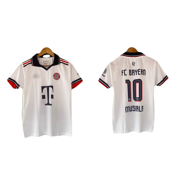Musiala Bayern munich  2026-27 Away Half sleeve Collar embroidery - P2796
