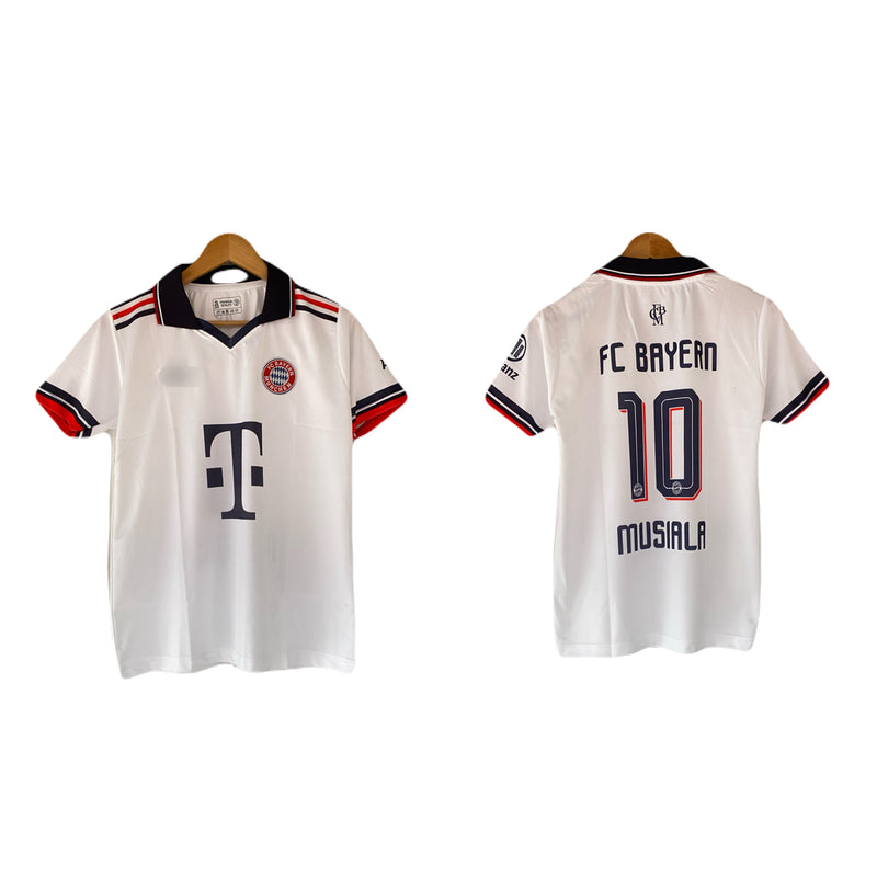 Musiala Bayern munich  2026-27 Away Half sleeve Collar embroidery - P2796