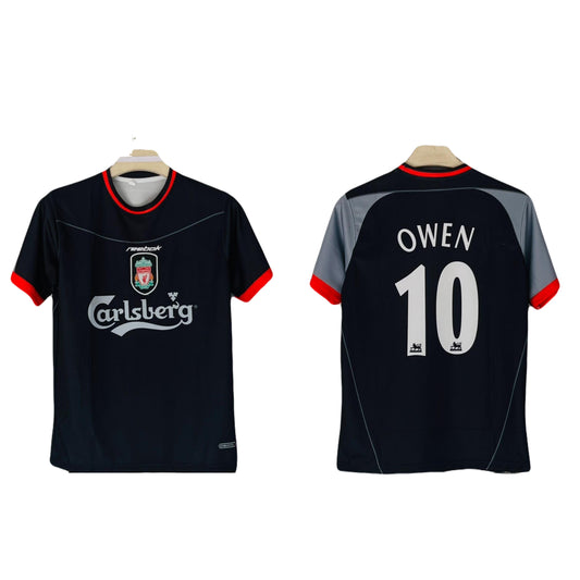 Best retro Liverpool 2002/04 away kit Owen 10 - ms retro store