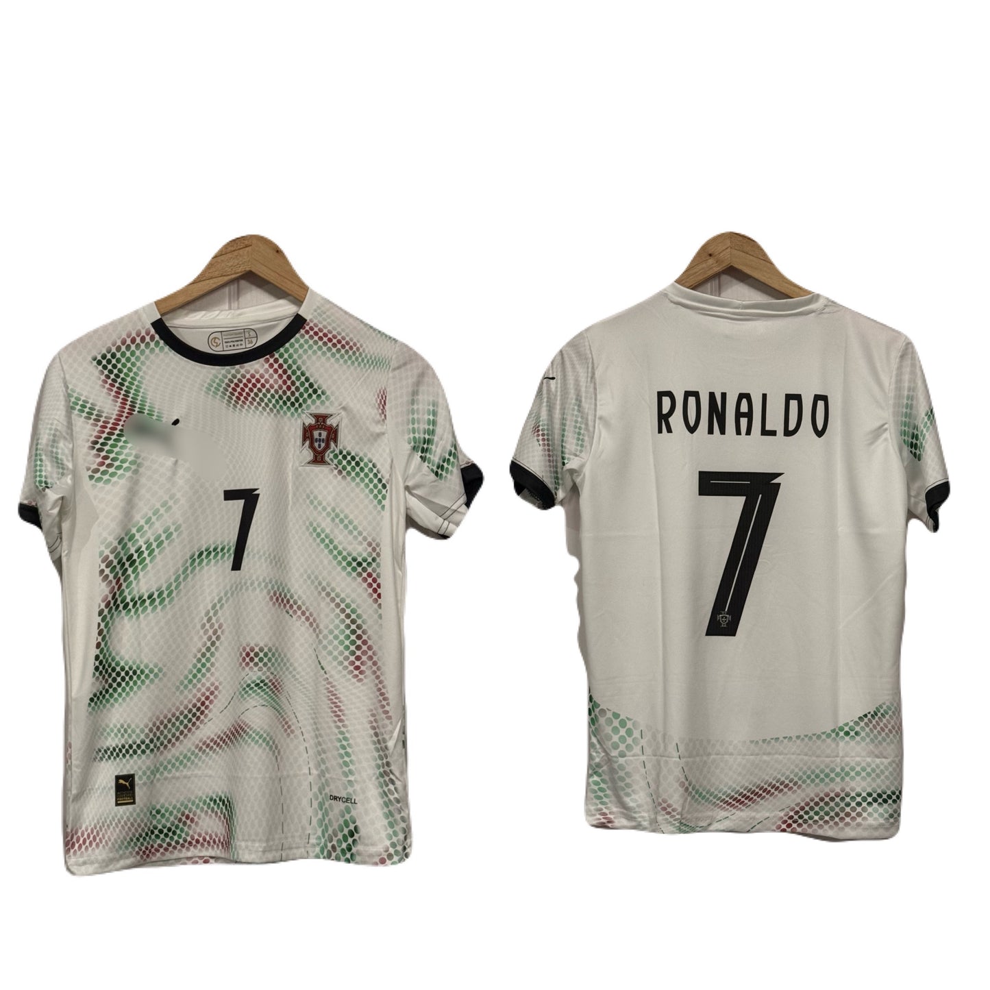 Portugal 2025-26 Away kit C.Ronaldo Half Sleeve - Ms Retro Store