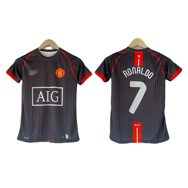 Ronaldo manchester united third Kit Half Sleeve sublimation - P2155
