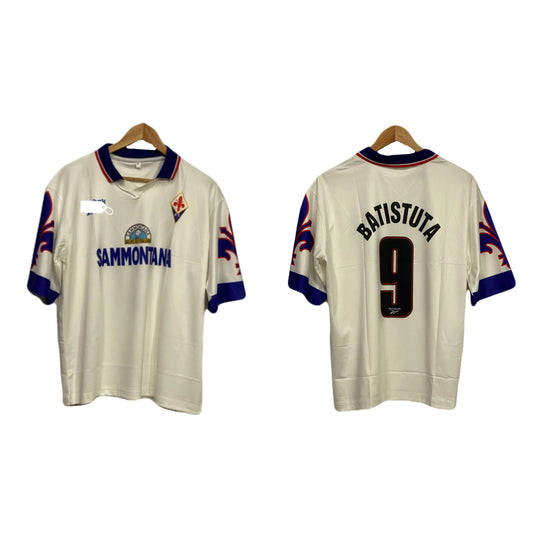 Batistuta five sleeve white vintage - ms retro store