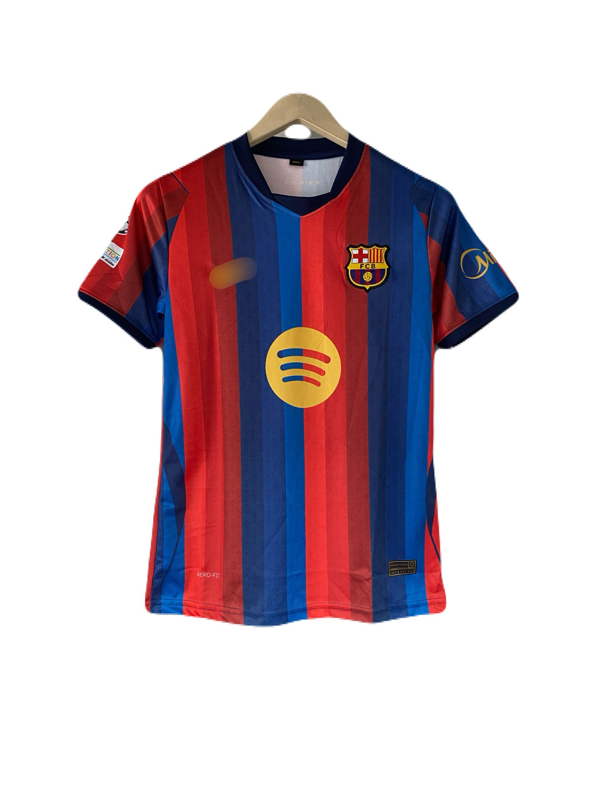 Pedri Barcelona 2026-27 Home kit embroidery half sleeve - P2551