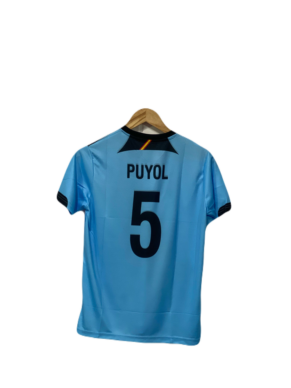 Spain 2012 Away kit Puyol Half sleeve - Ms Retro Store