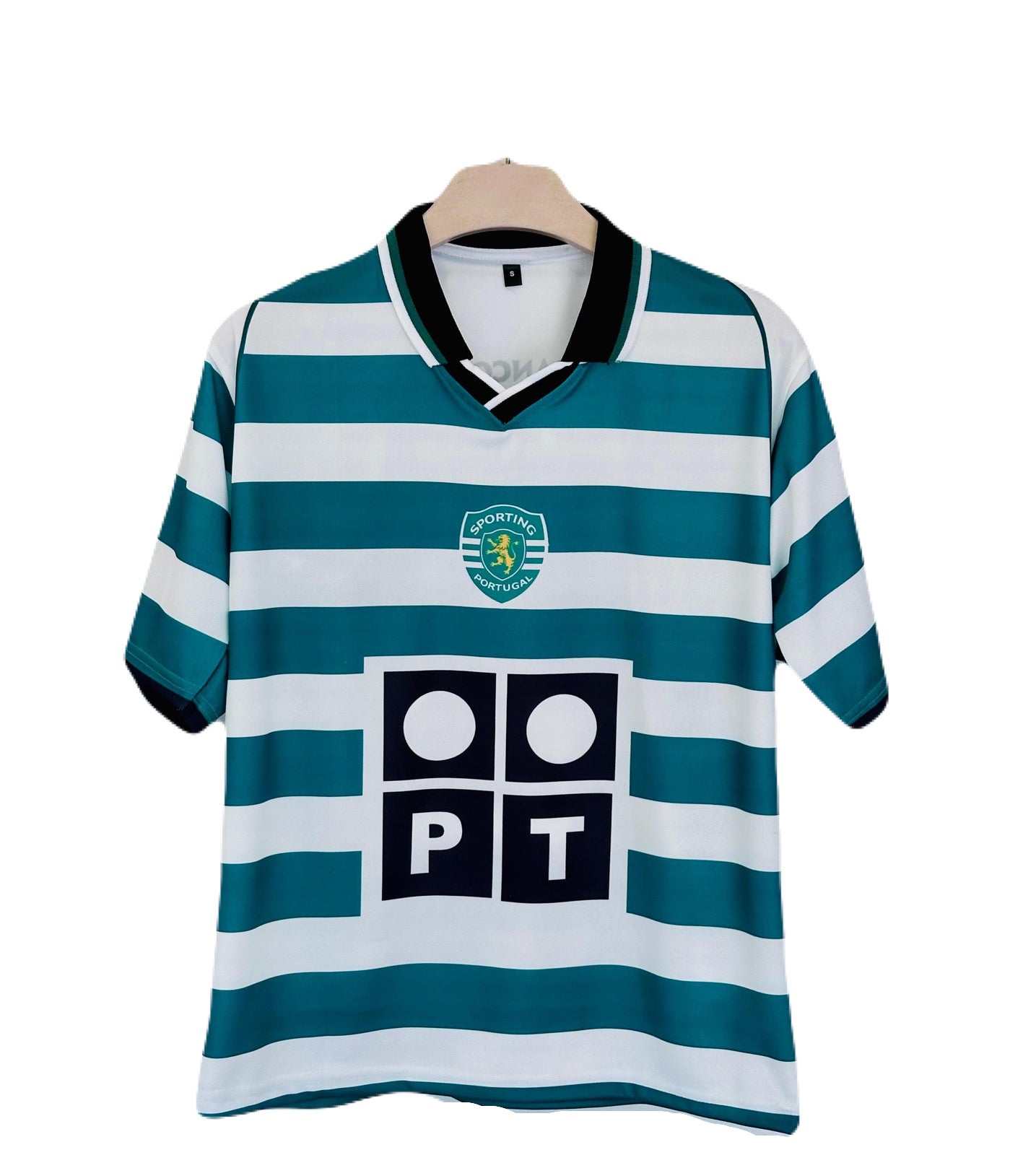 Sporting Lisbon Ronaldo 2002-03 Home Kit Five Sleeve - Ms Retro Store