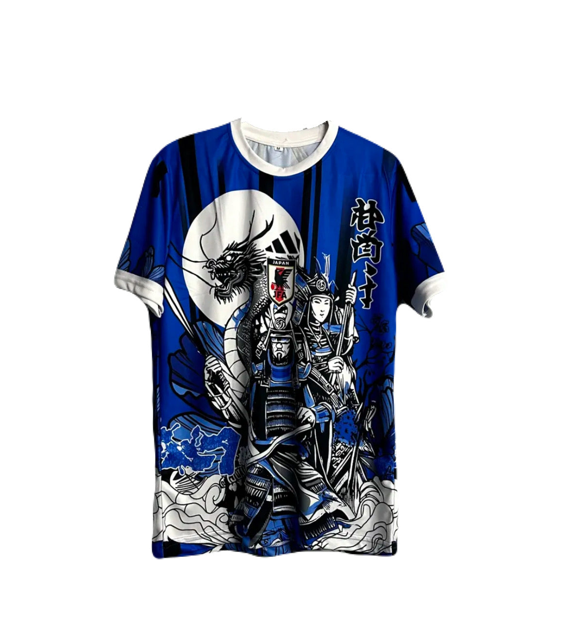 Japan samurai x dragon special kit blue jersey - ms retro store