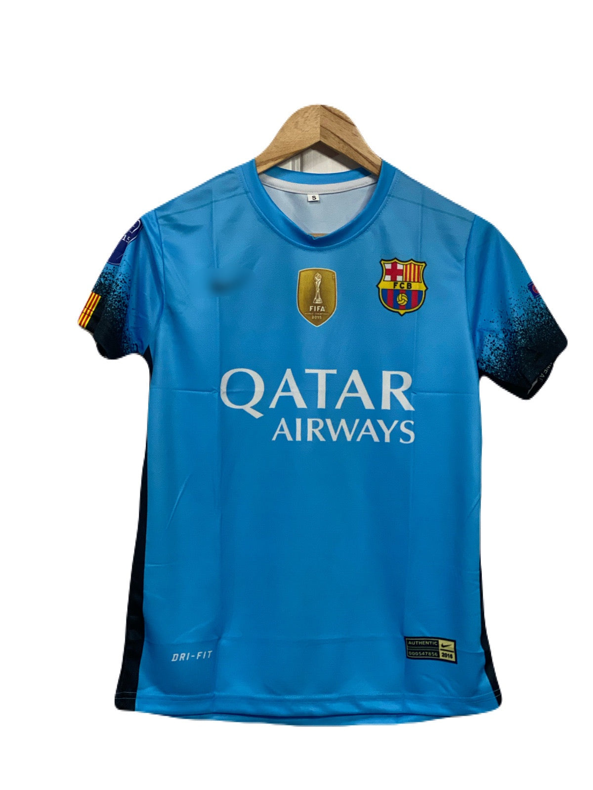 Barcelona 2015-16 Third kit Neymar jr Half sleeve p541- Ms Retro