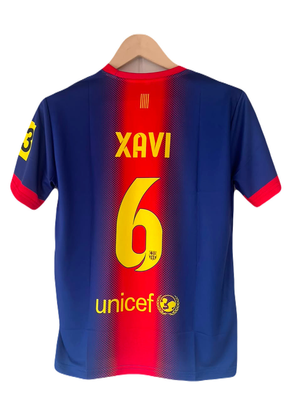 Xavi barcelona Home Kit Half Sleeve jersey -