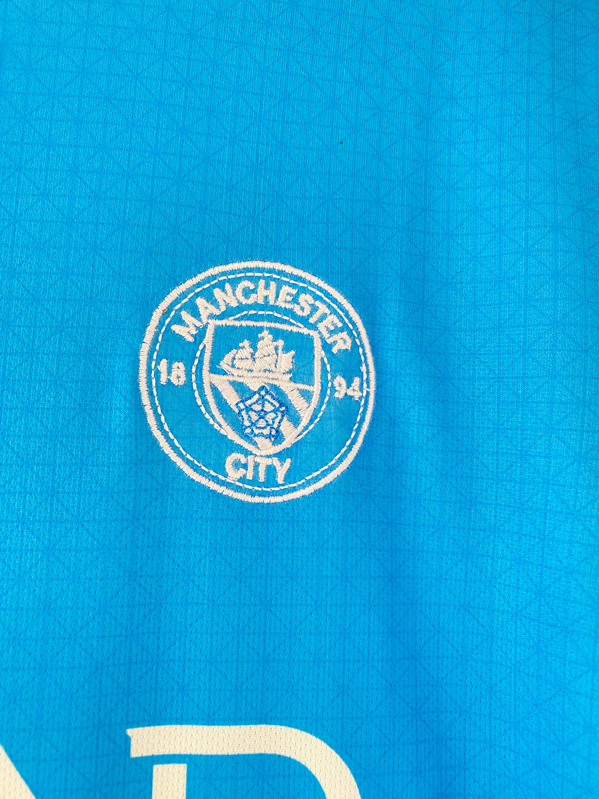Haaland Manchester City 2026-27  Home embroidery half sleeve jersey - P2786
