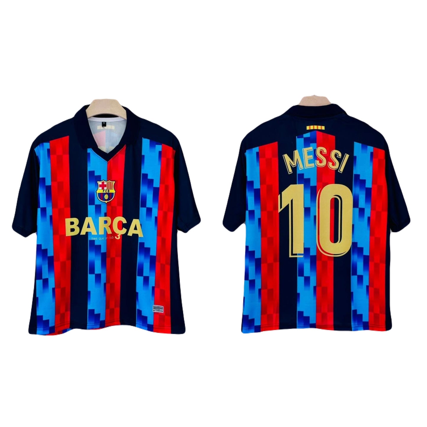 Fc Barcelona Messi special edition Five Sleeve - Ms Retro Store