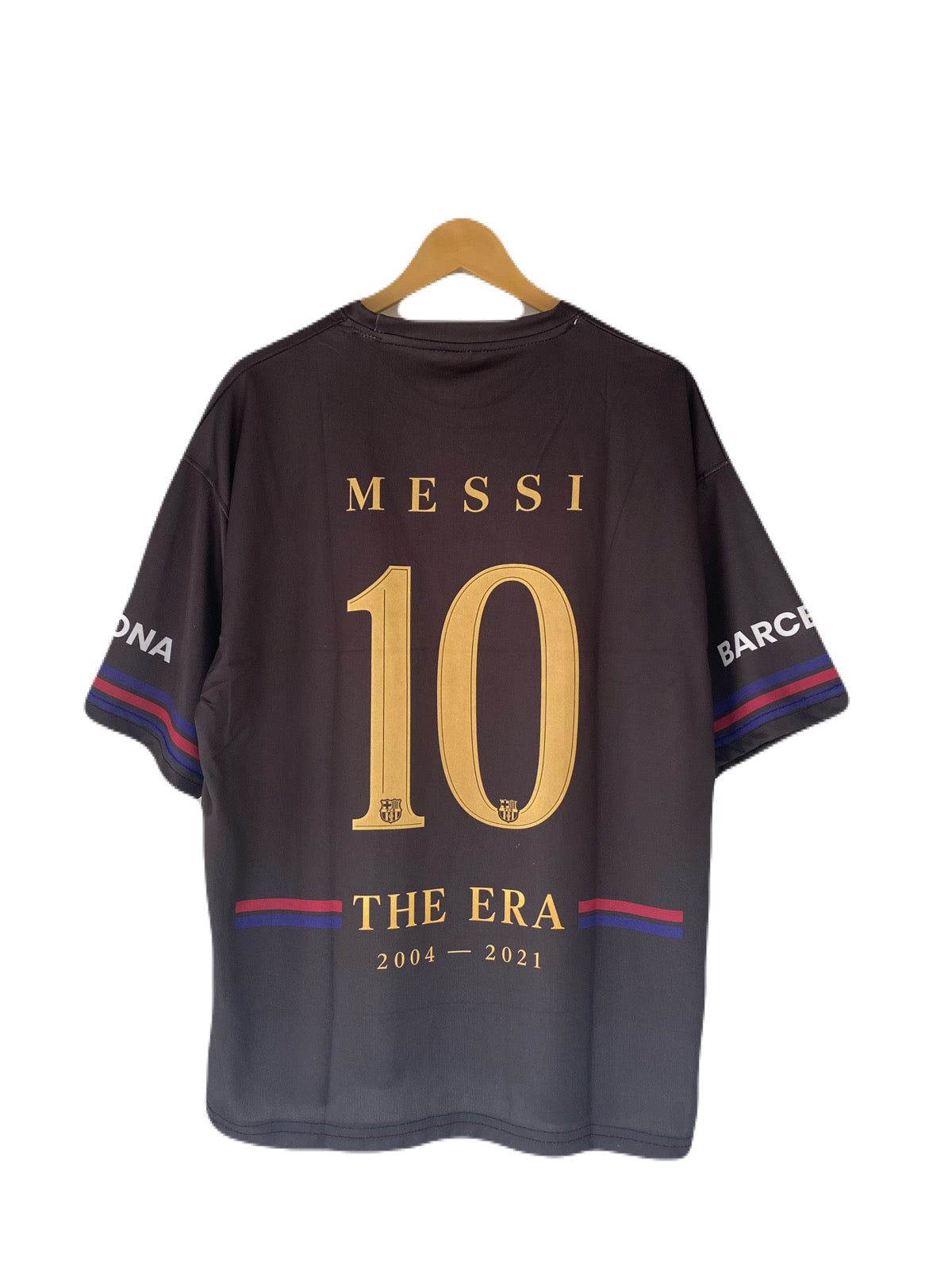 Messi Barcelona Five Sleeve sublimation jersey - P2742