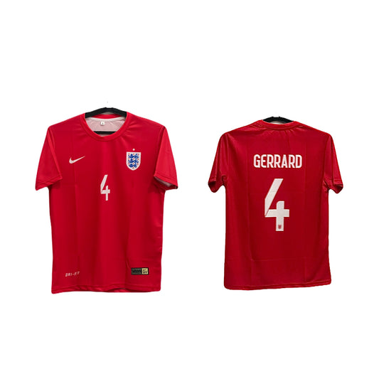 Best Retro jersey England away jersey Gerrard  - ms retro store