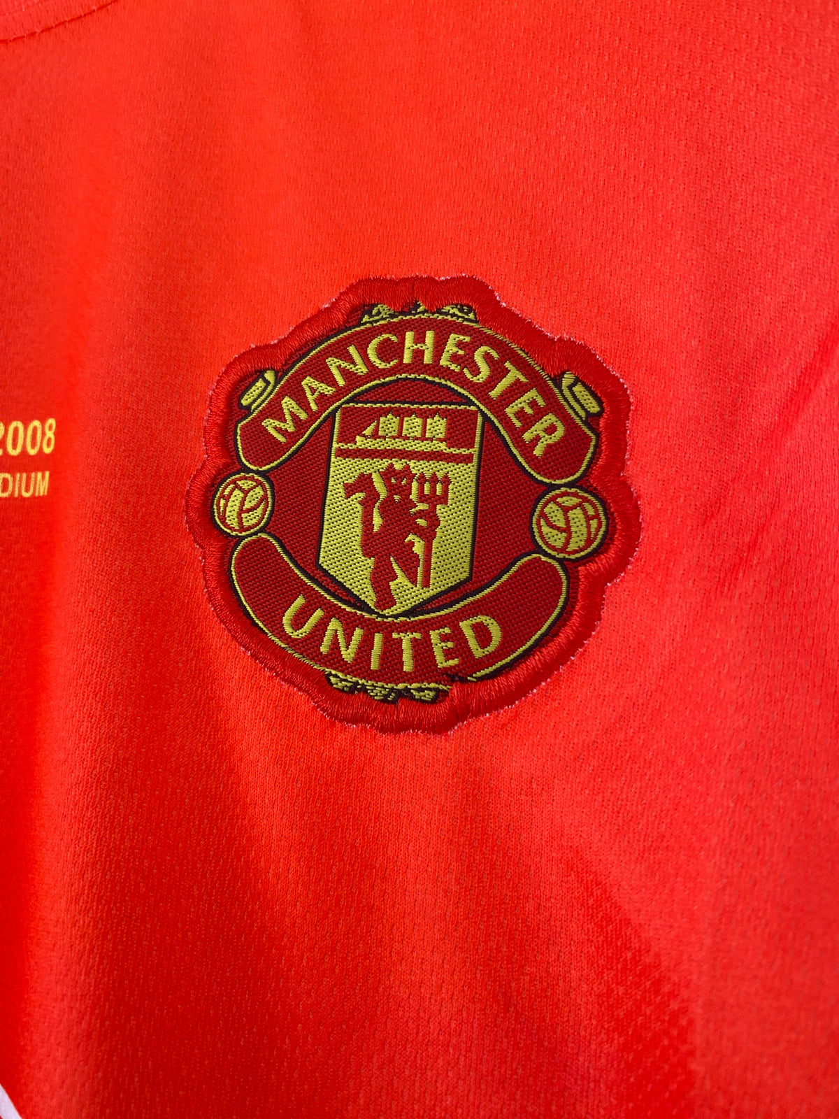 Ronaldo manchester united 2008 full sleeve embroidery - P2804