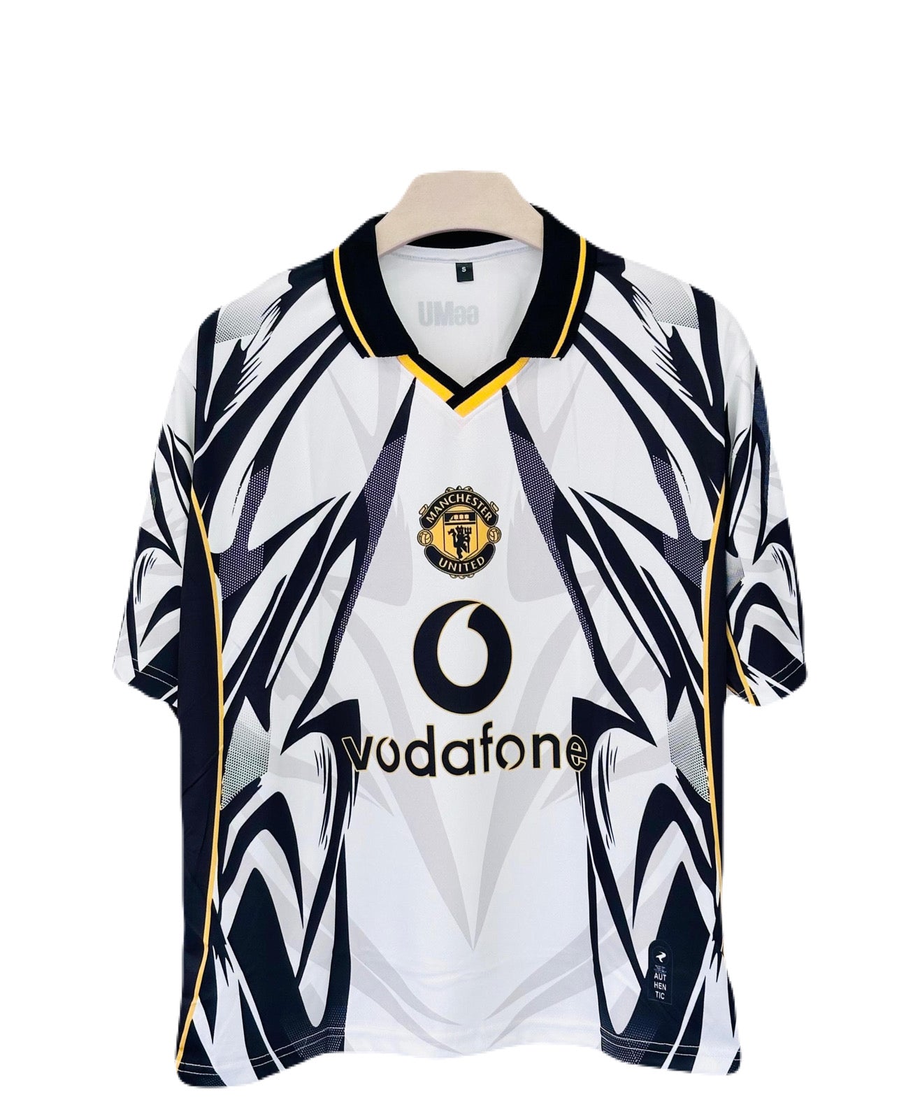 Manchester United "Fantasy” Edition Ronaldo Collar Five Sleeve Sublimation  - P2000 Ms Retro Store
