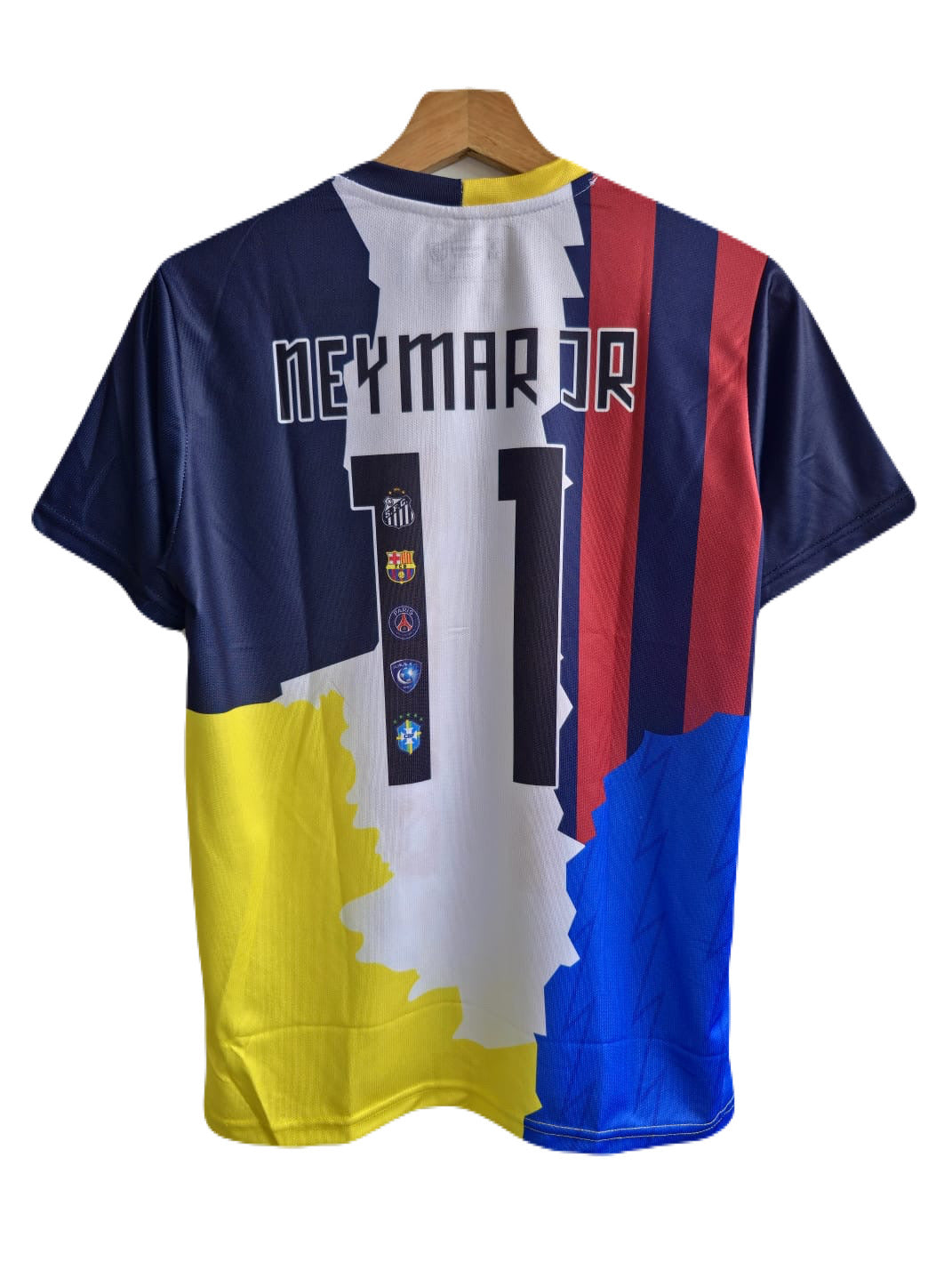Neymar jr all time club jersey embroidery Limited edition