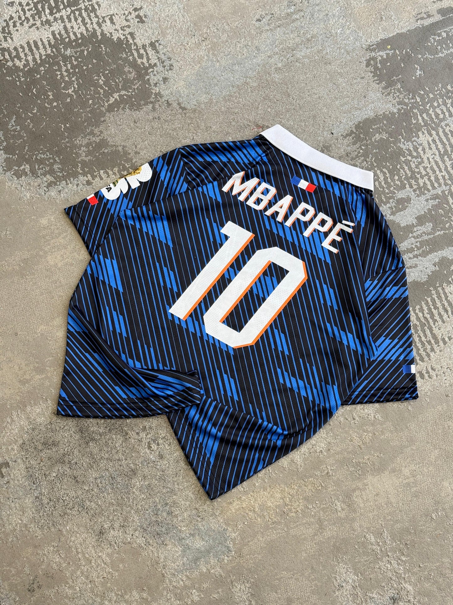 Mbappe France 2026 Home World Cup  Premium Quality Collar Five Sleeve Sublimation  - P199