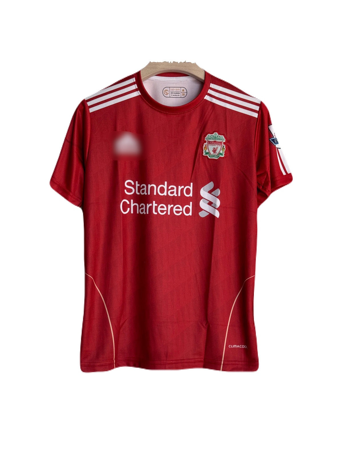 Liverpool 2010/11 home suarez half sleeve P165 - ms retro store