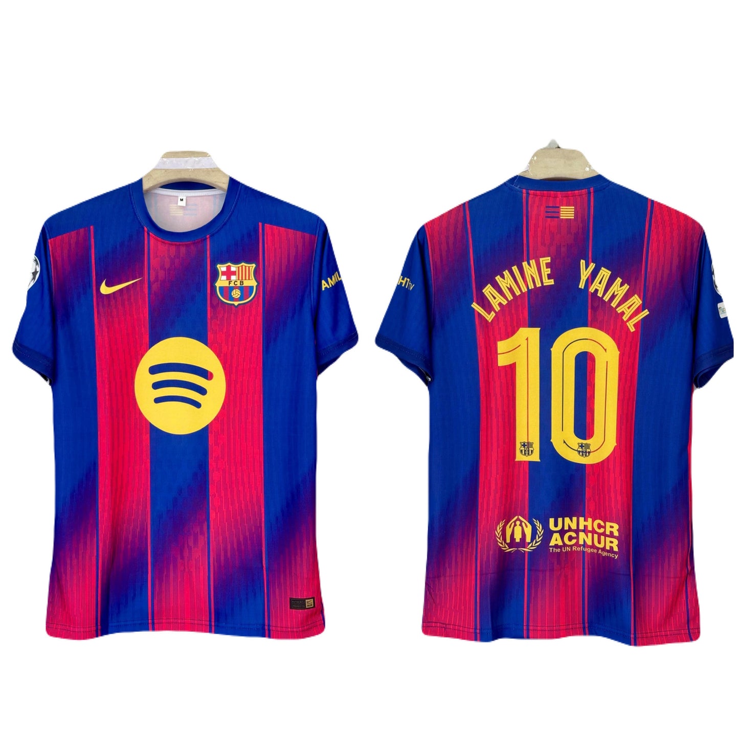 Fc Barcelona 2025-26 Home Jersey Yamal Half Sleeve - Ms Retro Store