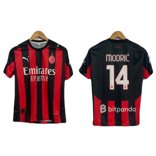 Ac Milan 2025-26 Home kit Modric Half sleeve - P325