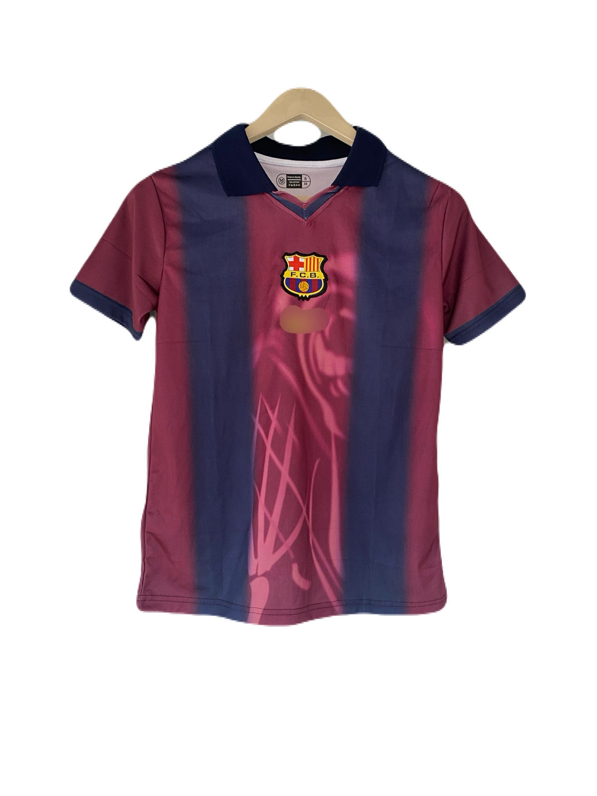 Barcelona Travis Scott number 2 half sleeve Embroidery Jersey - P2244