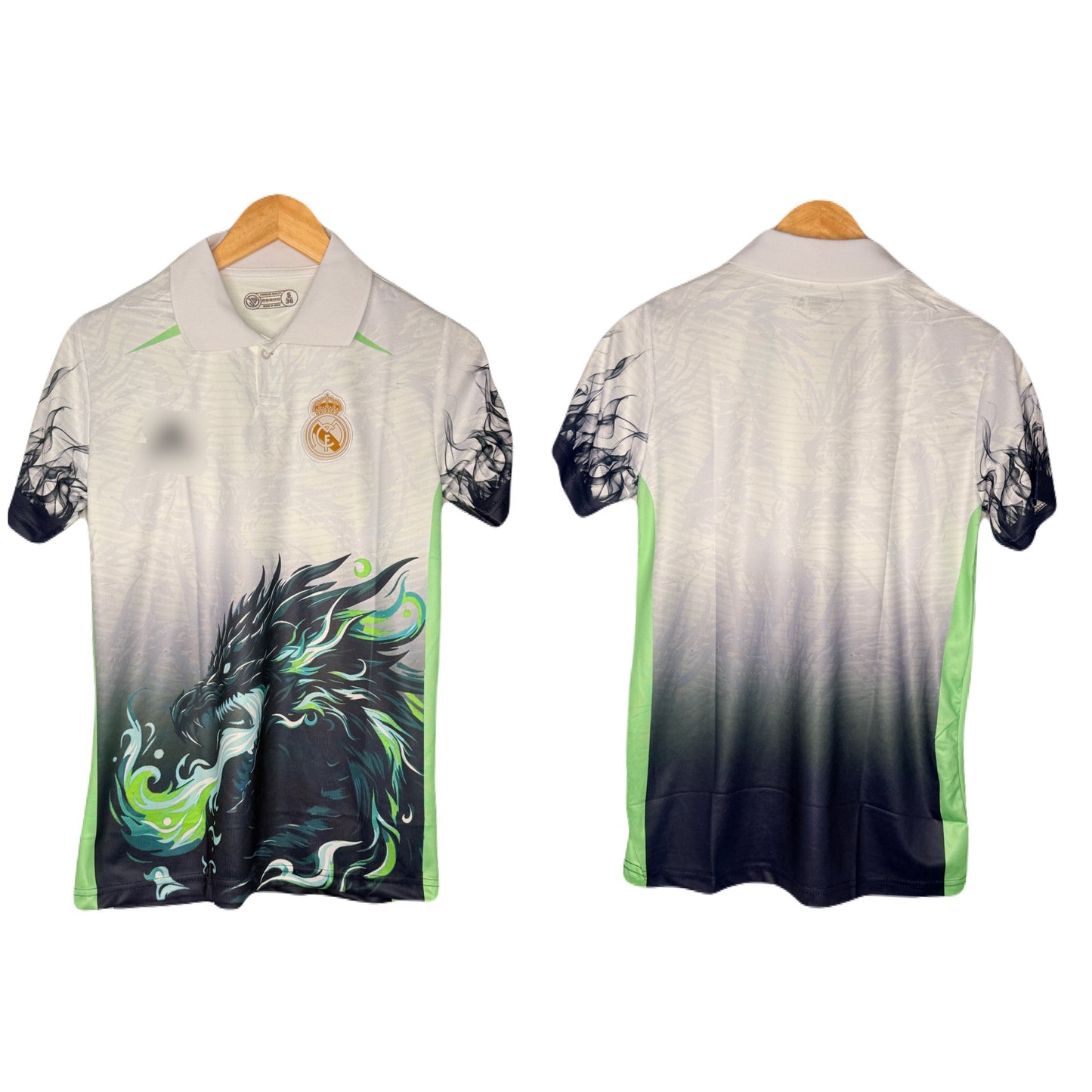 Real Madrid Special Dragon Edition Kit Half Sleeve - P1032 Ms Retro Store