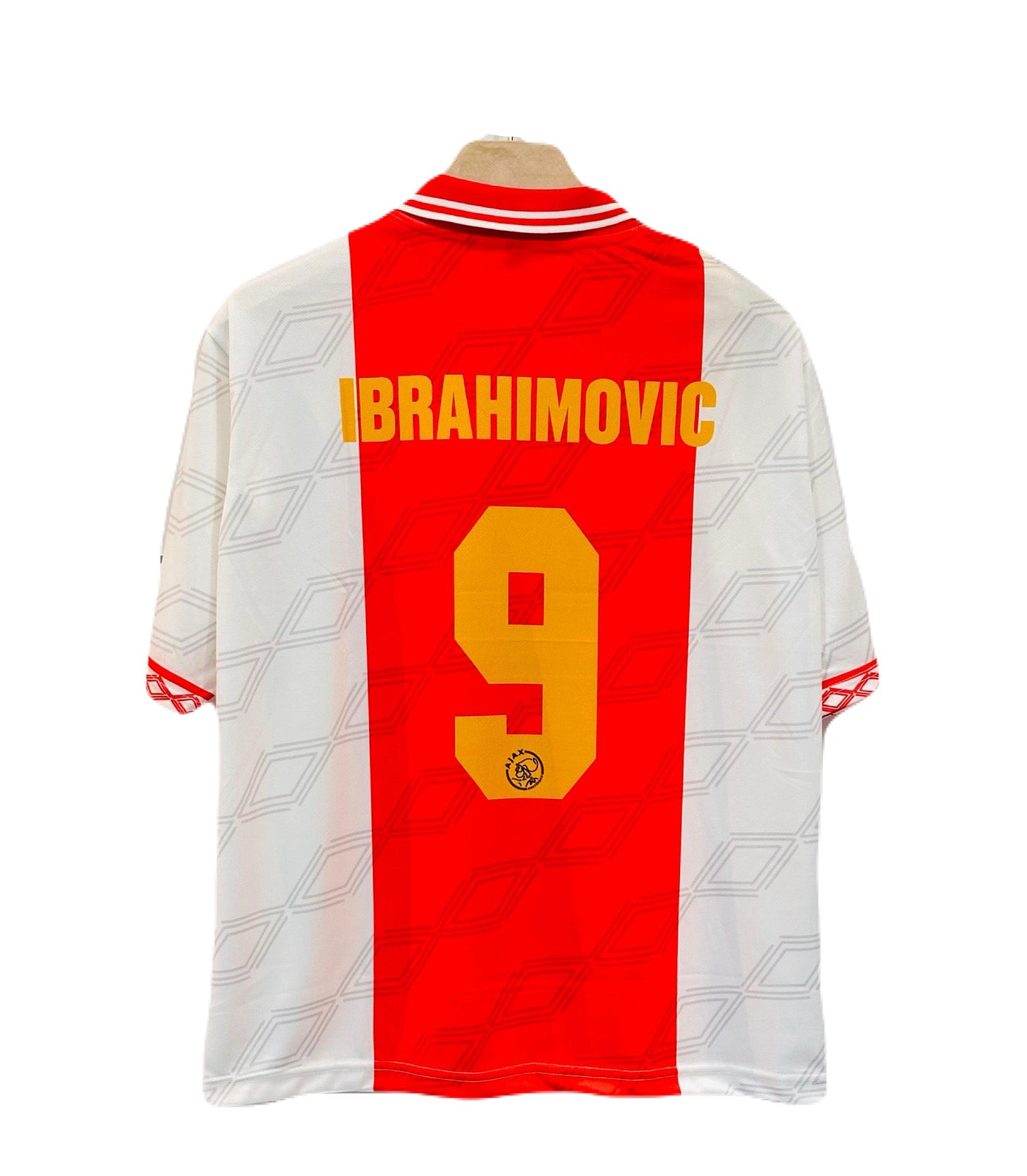 Ibrahimovic Ajax 2006 Five sleeve Collar sublimation -