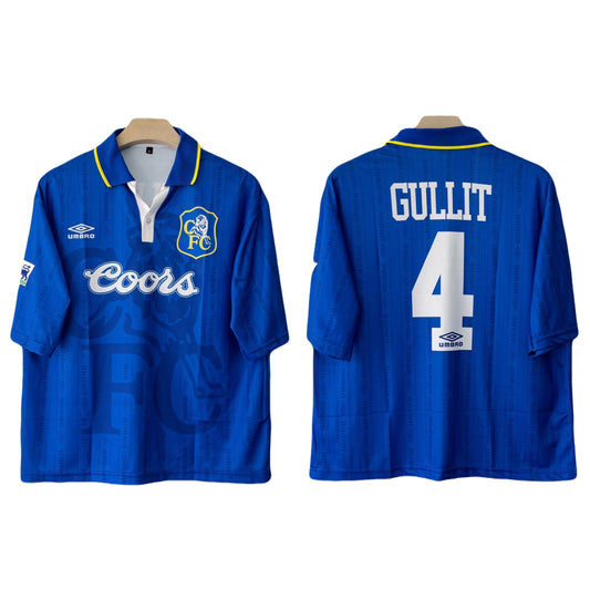 Chelsea 1998-99 Home kit Gullit Five sleeve - Ms Retro Store
