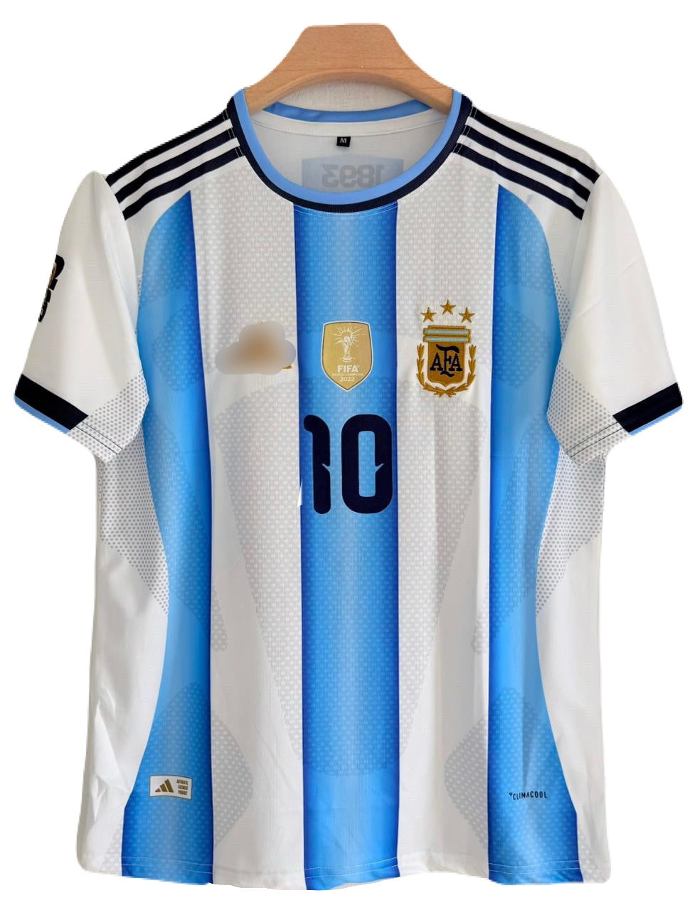Argentina 2026 World Cup Home Kit Messi Half Sleeve -P1220 Ms Retro Store