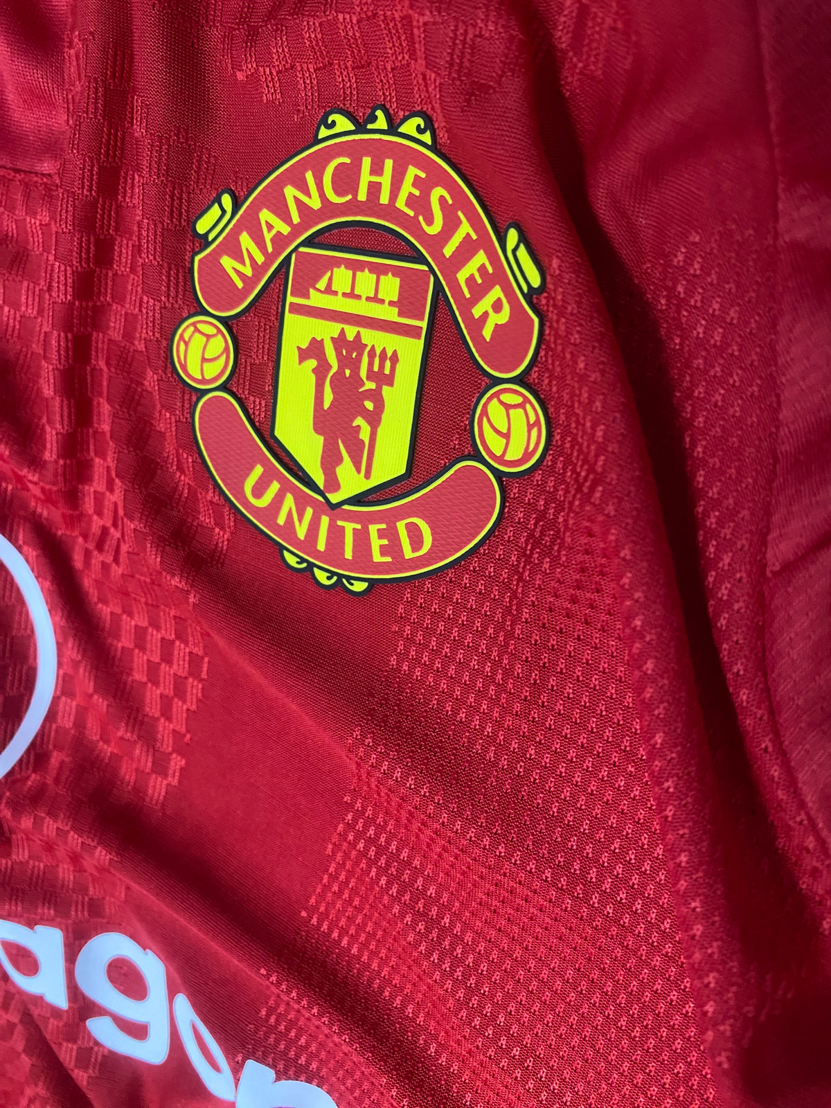 Manchester United player version 2026/27 home kit half sleeve  - P2495