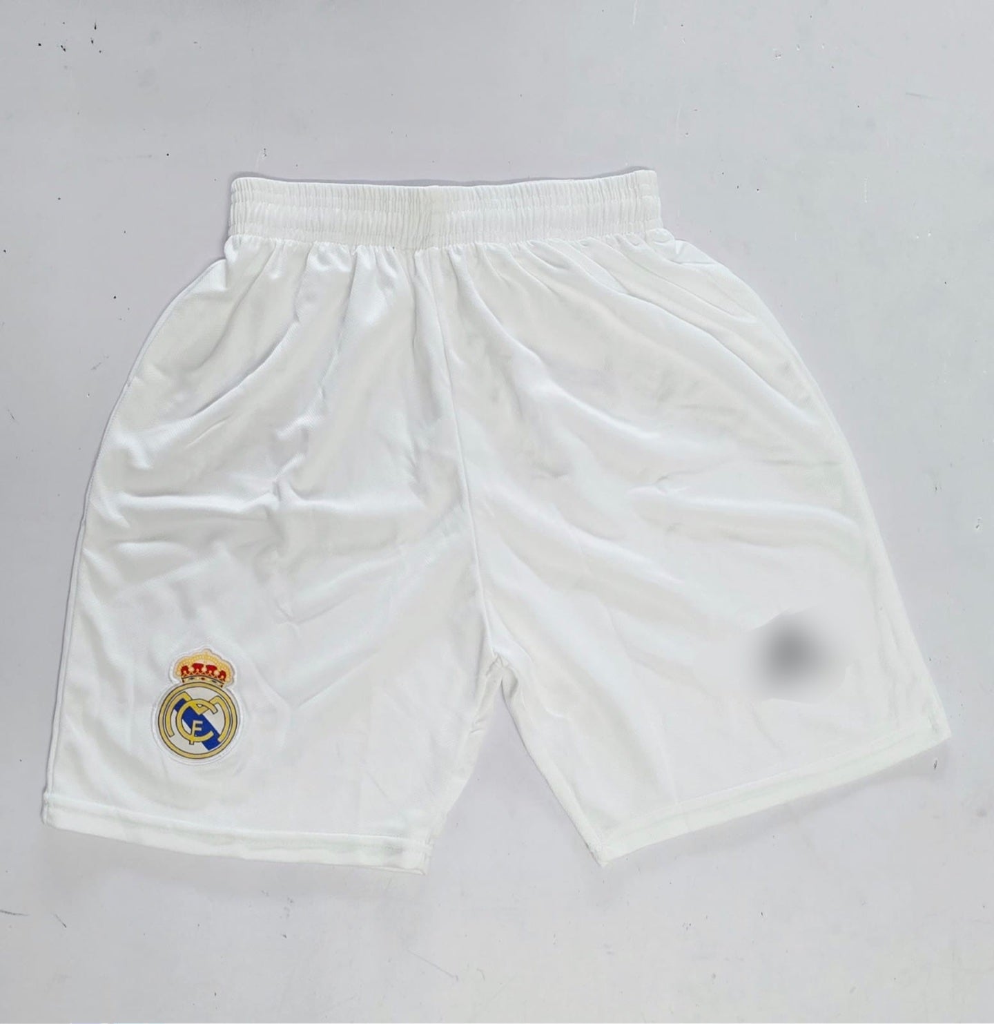 RealMadrid  White  shorts - P1219 ms retro store