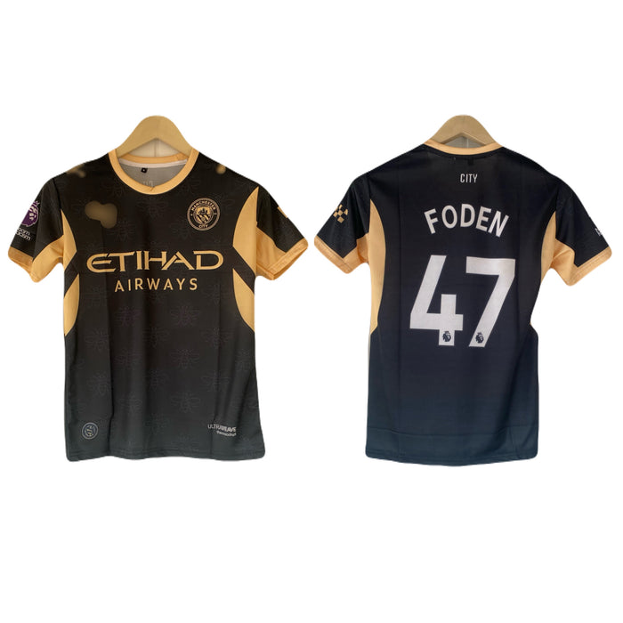 Foden Manchester city 2026-27 Away kit Sublimation half sleeve - P2563