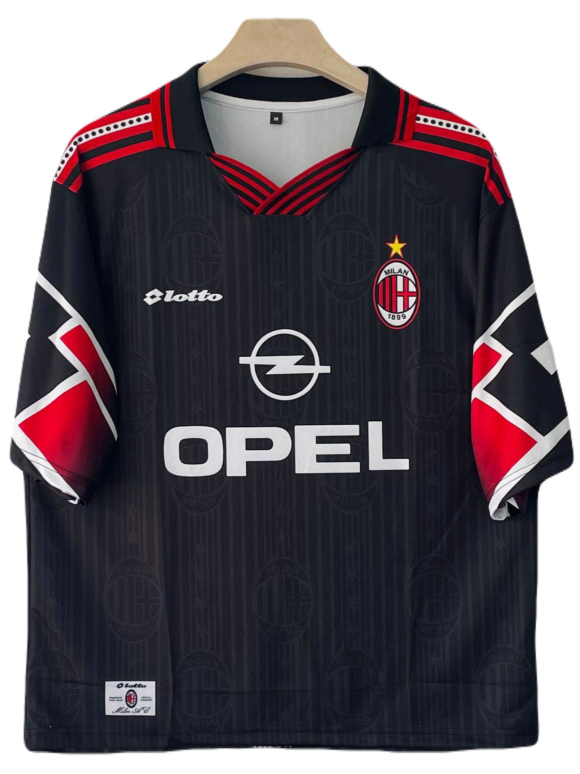 AC Milan Maldini 1997-98 Third kit Five sleeve -P1386 Ms Retro Store
