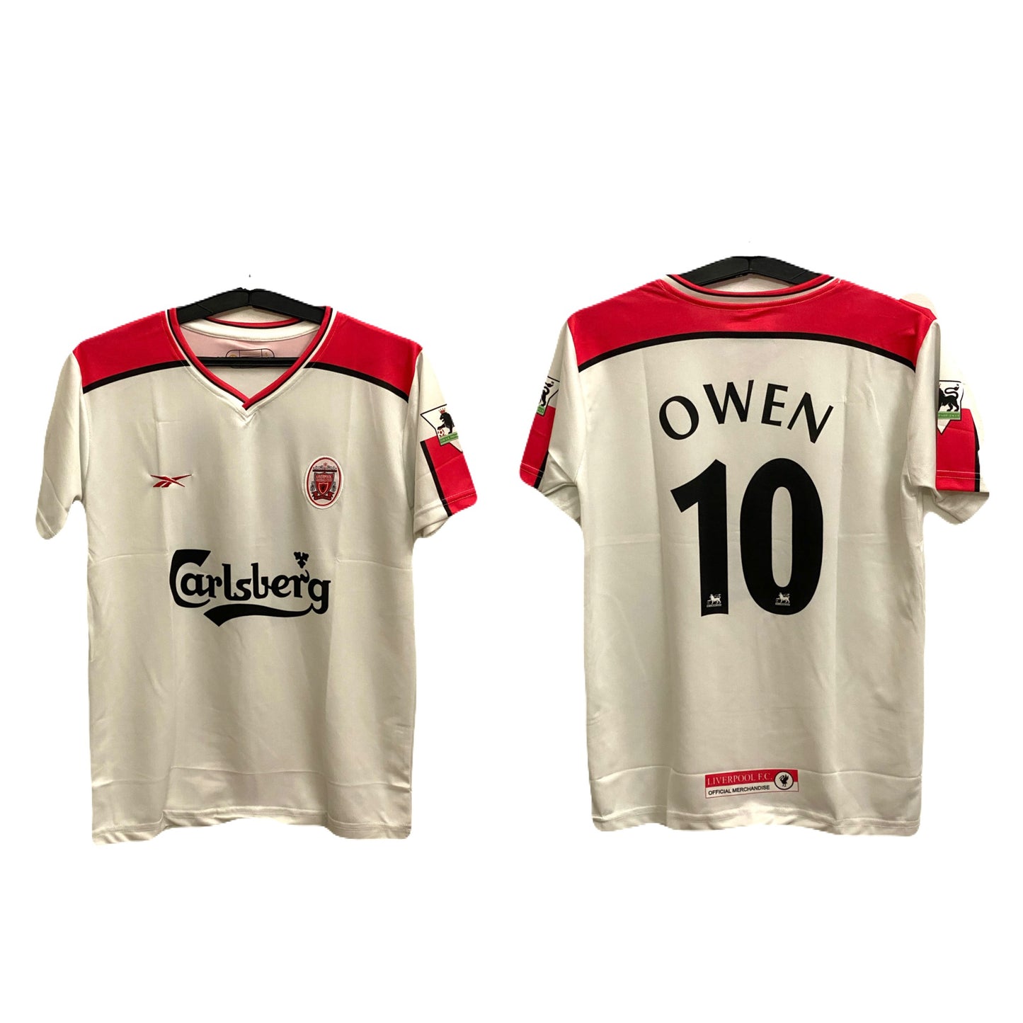 Liverpool embroidery owen half sleeve jersey - ms retro store