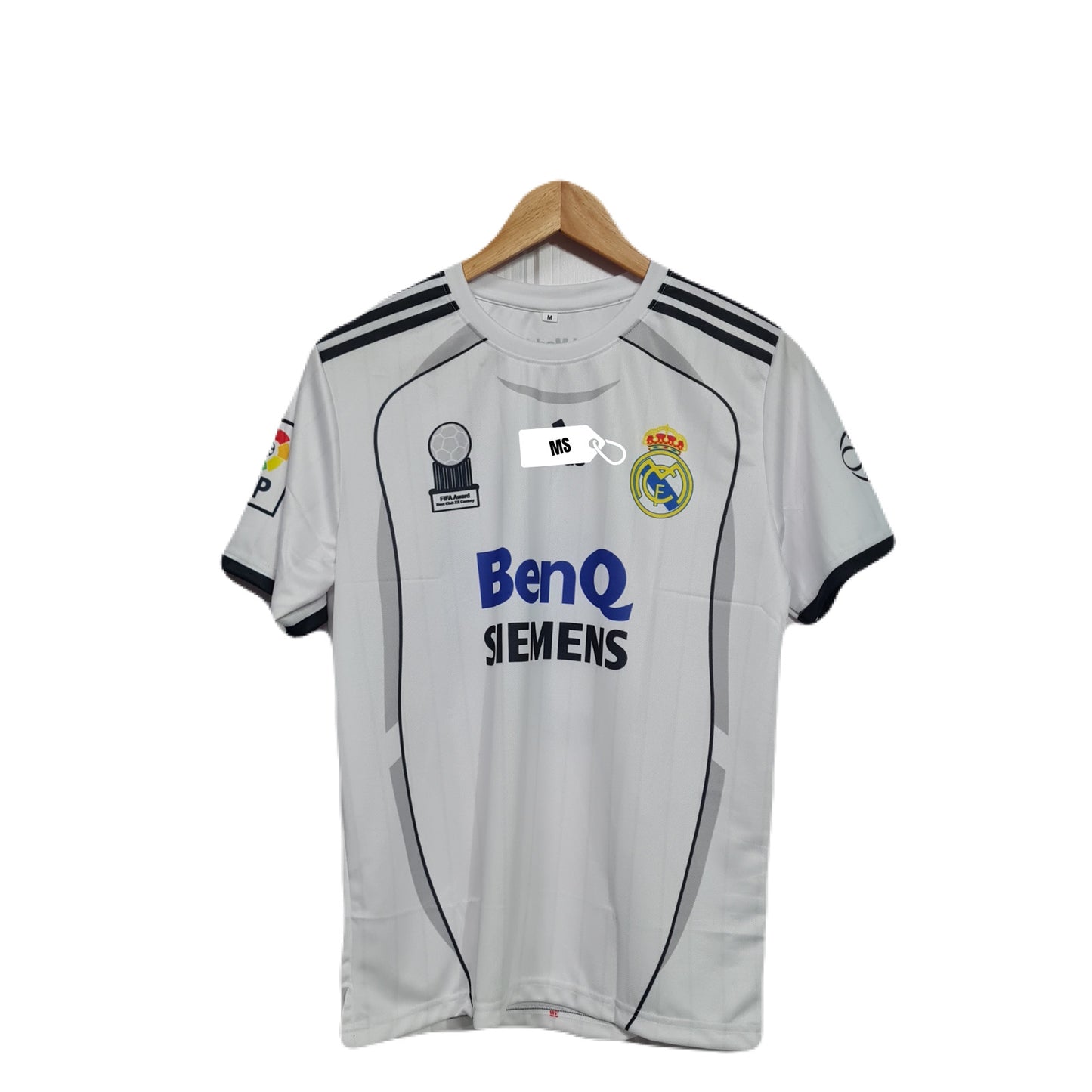 Real madrid Roberto carlos vintage half sleeve P19 - ms retro store