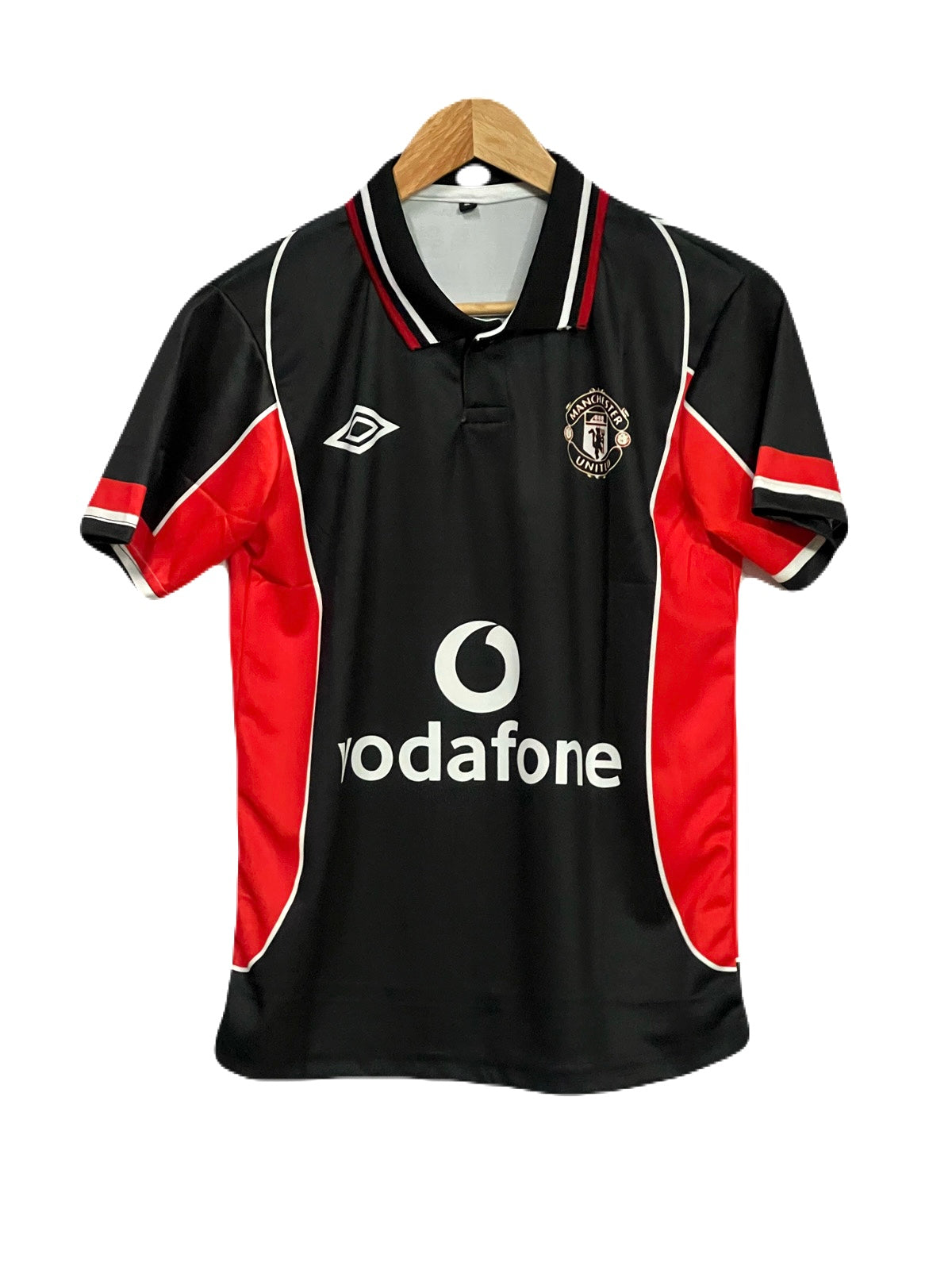 United black and red vintage jersey Beckham - Ms retro store