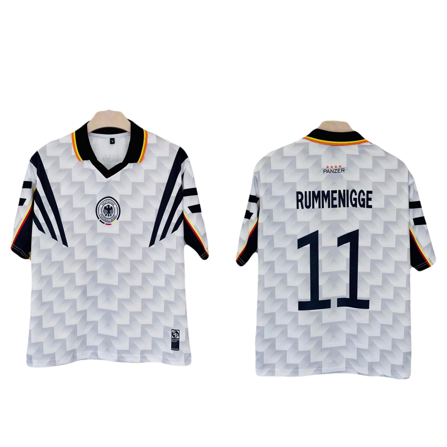 Germany 1994-95 Home Kit Rummenigge Five Sleeve - Ms Retro Store