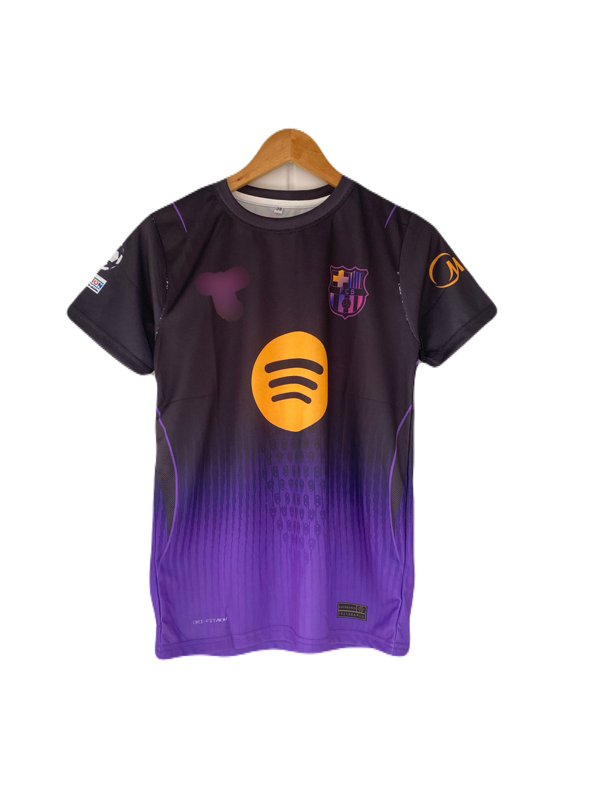 Pedri Barcelona 2026-27 Away kit Sublimation half sleeve - P2788