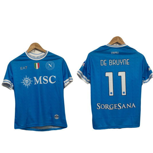 Napoli 2023-24 Home kit De Bruyne Half sleeve - P228 - Ms Retro Store