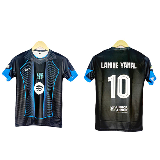 Fc Barcelona 2025-26 Fourth Kit Yamal Half Sleeve - P1296 Ms Retro Store