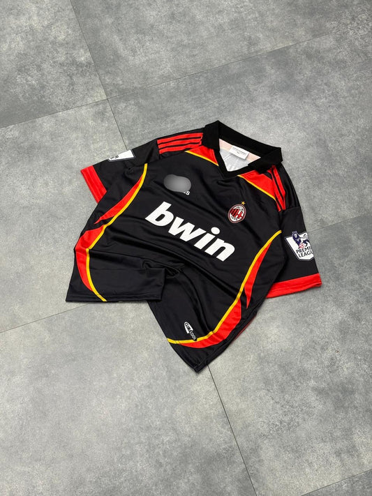 Ac milan 2006 Third kit ibrahimovic Premium Quality Collar Five Sleeve Sublimation Jersey - Ms Retro Store