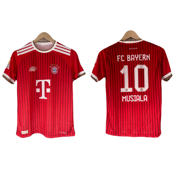 Musiala Bayern Munich 2026-2027 Home Kit Half Sleeve - P2112