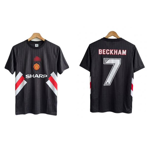 Manchester United2005-07 away Kit Beckham Half Sleeve embroidery - Ms Retro Store