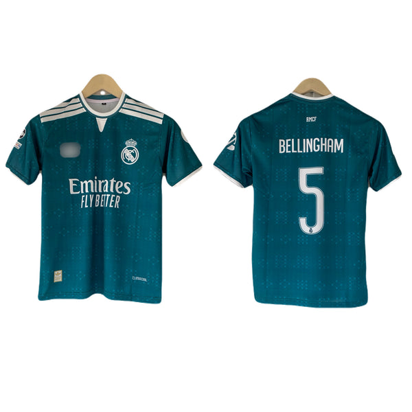 Bellingham Real madrid 2026-27 Away Jersey Half Sleeve Sublimation -  P2441