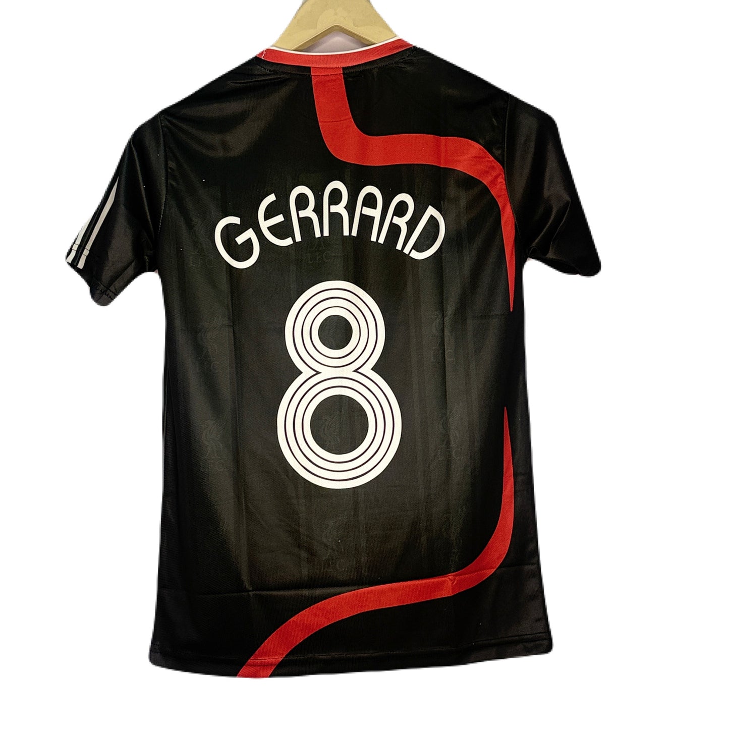 Liverpool 2007-08 Third Kit  Gerrard Half Sleeve - P1304  Ms Retro Store